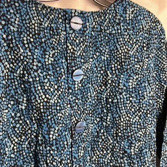 Habitat top,women NEW! M& L,Grotto,44815,Turquoise boxy,oversize,multimedia - Picture 6 of 16